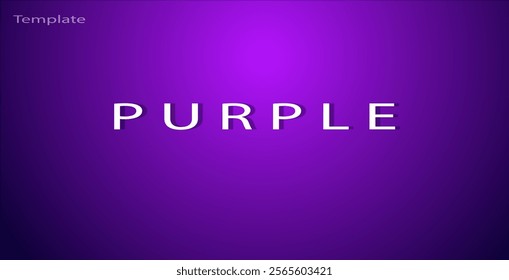 Purple plain color gradient background.