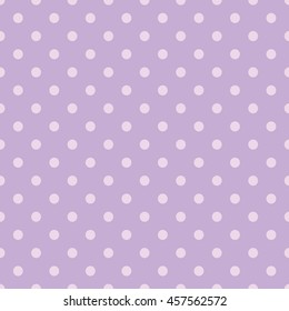 Purple polka dot pattern.