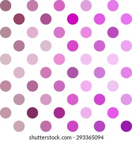 Purple Polka Dots Background, Creative Design Templates