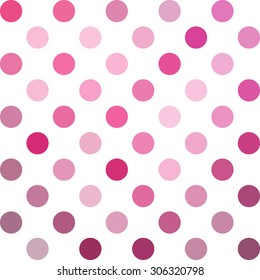 Purple Polka Dots Background, Creative Design Templates