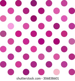 Purple Polka Dots Background, Creative Design Templates