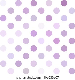 Purple Polka Dots Background, Creative Design Templates