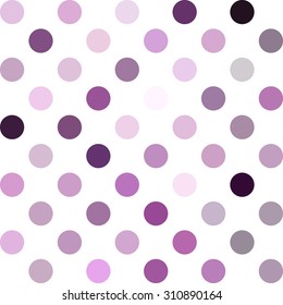 Purple Polka Dots Background, Creative Design Templates
