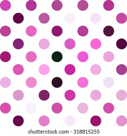 Purple Polka Dots Background, Creative Design Templates