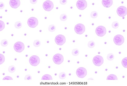 Purple polka dots pastel vector background. Abstract illustration wallpaper texture. Template for website design and social media advertising. 
