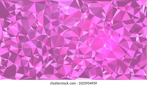 Purple polygon lowpoly abstract mosaic for background or wallpaper