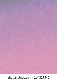 Purple polygon vector background