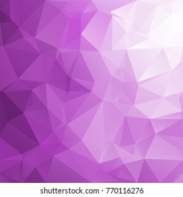 Purple Polygonal Background, Creative Design Templates