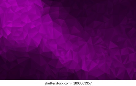 Purple polygonal background. Vector illustration. Follow other polygonal backgrounds in my collection.