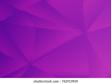 Purple polygonal background, vector illustration, abstract texture, wallpaper, cover, Business flyer template, book layout, advertisement, print media