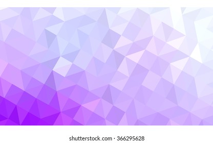 Purple polygonal illustration, which consist of triangles. Geometric background in Origami style with gradient. Triangular design for your business.