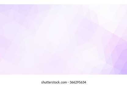Purple polygonal illustration, which consist of triangles. Geometric background in Origami style with gradient. Triangular design for your business.
