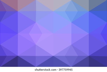 Purple polygonal illustration, which consist of triangles. Geometric background in Origami style with gradient. Triangular design for your business.