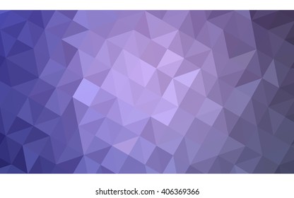 Purple polygonal illustration, which consist of triangles. Geometric background in Origami style with gradient. Triangular design for your business.