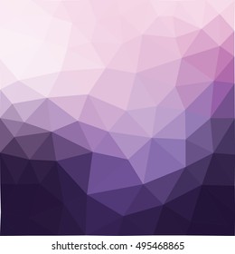 Purple Polygonal Mosaic Background