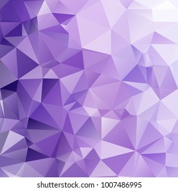 Purple Polygonal Mosaic Background, Creative Design Templates