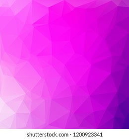 Purple Polygonal Mosaic Background, Creative Design Templates