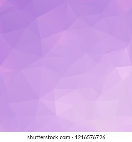 Purple Polygonal Mosaic Background, Creative Design Templates