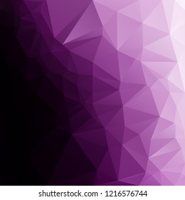 Purple Polygonal Mosaic Background, Creative Design Templates