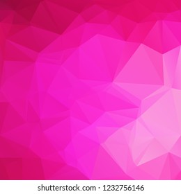 Purple Polygonal Mosaic Background, Creative Design Templates