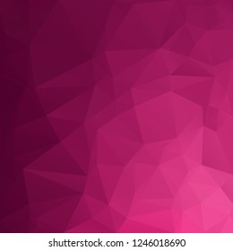 Purple Polygonal Mosaic Background, Creative Design Templates