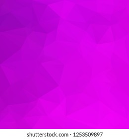 Purple Polygonal Mosaic Background, Creative Design Templates