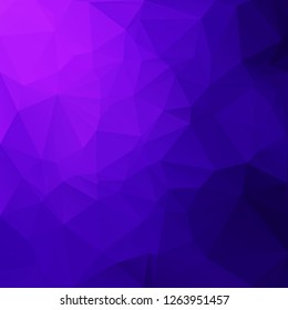 Purple Polygonal Mosaic Background, Creative Design Templates
