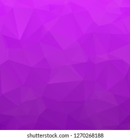 Purple Polygonal Mosaic Background, Creative Design Templates