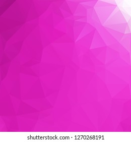 Purple Polygonal Mosaic Background, Creative Design Templates