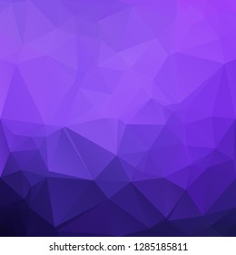 Purple Polygonal Mosaic Background, Creative Design Templates