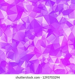 Purple Polygonal Mosaic Background, Creative Design Templates