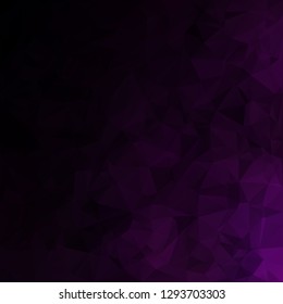 Purple Polygonal Mosaic Background, Creative Design Templates