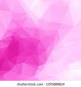 Purple Polygonal Mosaic Background, Creative Design Templates