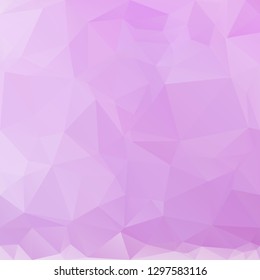 Purple Polygonal Mosaic Background, Creative Design Templates
