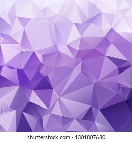 Purple Polygonal Mosaic Background, Creative Design Templates
