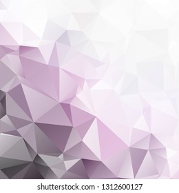 Purple Polygonal Mosaic Background, Creative Design Templates