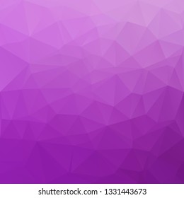 Purple Polygonal Mosaic Background, Creative Design Templates