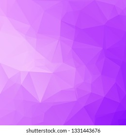 Purple Polygonal Mosaic Background, Creative Design Templates