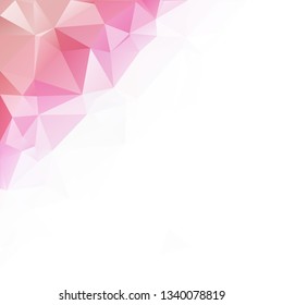 Purple Polygonal Mosaic Background, Creative Design Templates