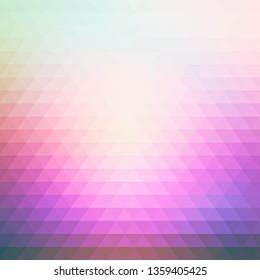 Purple Polygonal Mosaic Background, Creative Design Templates