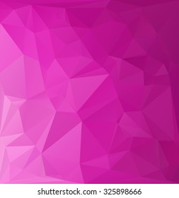 Purple Polygonal Mosaic Background, Creative Design Templates