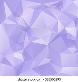 Purple Polygonal Mosaic Background, Creative Design Templates