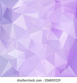Purple Polygonal Mosaic Background, Creative Design Templates