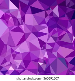 Purple Polygonal Mosaic Background, Creative Design Templates
