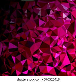 Purple Polygonal Mosaic Background, Creative Design Templates