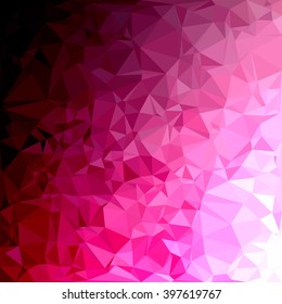 Purple Polygonal Mosaic Background, Creative Design Templates