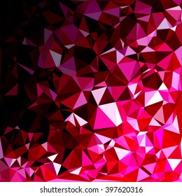 Purple Polygonal Mosaic Background, Creative Design Templates