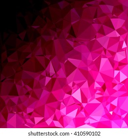 Purple Polygonal Mosaic Background, Creative Design Templates