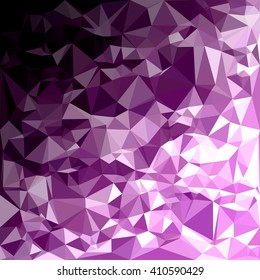 Purple Polygonal Mosaic Background, Creative Design Templates