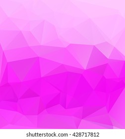 Purple Polygonal Mosaic Background, Creative Design Templates